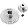 Hobbypark Metal Diff Main Gear 38T & Motor Pinion Gear 17T for RC 1/18 WLtoys A959 A949 A969 A979 Replacement of A949-24 RC Car Buggy Upgrade Parts Hobbypark Metal Diff Main Gear 38T & Motor Pinion Gear 17T for RC 1/18 WLtoys A959 A949 A969 A979 Replacement of A949-24 RC Car Buggy Upgrade Parts