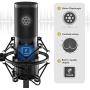 TONOR USB Microphone Kit, Streaming Podcast PC Condenser Computer Mic for Gaming, YouTube Video, Recording Music, Voice Over, Studio Mic Bundle with Adjustment Arm Stand, Q9
