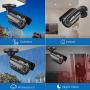 ZOSI 1080P Hybrid 4-in-1 HD TVI/CVI/AHD/CVBS 1920TVL 2.0MP CCTV Camera Home Security System 80ft Day/Night Vision Metal Waterproof Housing For 960H,720P,1080P,5MP,4K analog Surveillance DVR