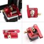 GYZJ Brand New Red Extruder Kit for 3D Printer for Creality Ender Series Metal 40 Teeth Drive Gear 1.75mm Filament Extruder Upgrade Kit