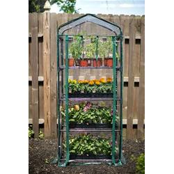 Gardman R687 4-Tier Mini Greenhouse, 27'' Long x 18'' Wide x 63'' High