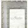 Stonebriar Industrial Distressed Metal Photo Frame with Rivet Detail, Decorative Picture Frame for Table Top or Wall Hanging Display, 4x6 Stonebriar Industrial Distressed Metal Photo Frame with Rivet Detail, Decorative Picture Frame for Table Top or Wall Hanging Display, 4x6