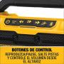 DEWALT 20V MAX Bluetooth Speaker for Jobsite, Tool Only (DCR010)