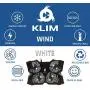 KLIM Wind Laptop Cooling Pad - Support 11 to 19 Inches Laptops, PS4 - [ 4 Fans ] - Light, Quiet Rapid Cooling Action - Ergonomic Ventilated Support - Gamer USB Slim Portable Gaming Stand - White