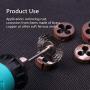 Atoplee 20pcs 1 inch/25 mm Shank Cup Wheel Brush Mini Wire Brush for Die Grinder Rotary Tools