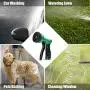 Garden Hose Nozzle, Heavy Duty Zinc Alloy - 8 Different Patterns Leak Free Sprayer - High Pressure Metal Body & Comfort Grip Front Trigger & Water Control Knob for Watering Lawns, Car/Pets Wash Garden Hose Nozzle, Heavy Duty Zinc Alloy - 8 Different Patterns Leak Free Sprayer - High Pressure Metal Body & Comfort Grip Front Trigger & Water Control Knob for Watering Lawns, Car/Pets Wash