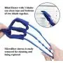 HIWARE Window Blind Cleaner Duster Brush with 5 Microfiber Sleeves - Blind Cleaner Tools for Window Shutters Blind Air Conditioner Jalousie Dust HIWARE Window Blind Cleaner Duster Brush with 5 Microfiber Sleeves - Blind Cleaner Tools for Window Shutters Blind Air Conditioner Jalousie Dust