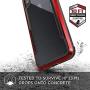 Raptic Shield, Compatible with Apple iPhone Xs Max (Formerly Defense Shield) Military Grade Drop Tested, Anodized Aluminum, TPU, Polycarbonate Protective Case for Apple iPhone Xs Max, Red