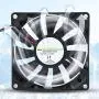 PC Cooling Fan,12V 0.3A 8cm Heat Sink Fan,Silent Vibration Reduction,Strong Heat Dissipation, Compatible with Various PC Case, Suitable for Computer case and Power Cooling PC Cooling Fan,12V 0.3A 8cm Heat Sink Fan,Silent Vibration Reduction,Strong Heat Dissipation, Compatible with Various PC Case, Suitable for Computer case and Power Cooling