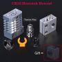 BIGTREETECH Direct MK8 CR10 Extruder Heatsink Upgrade All Metal Hotend with MK8 Nozzle 3D Parts for Ender3 CR10 Heat Breaker