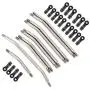 EAPTS 10pcs Metal Link with Plastic Rod Ends for Axial SCX10 II 90046 90047 RC Crawler EAPTS 10pcs Metal Link with Plastic Rod Ends for Axial SCX10 II 90046 90047 RC Crawler