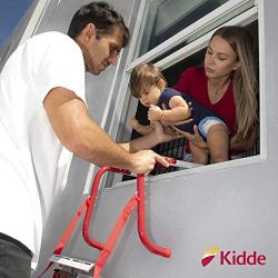 Kidde 468193 KL-2S Two-Story Fire Escape Ladder with Anti-Slip Rungs, 13-Foot