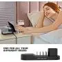 Imguardz 5 in 1 Charging Station for Multiple Devices, Multi Charger Docking Stand with Wireless Charging 3 USB Port Compatible with iPhone 12/11/AirPods/iPad/iWatch/Android Phone, Black