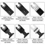 ODOMY 30 Pack Oscillating Saw Blades, Wood and Bi Metal Cutting Quick Release Premium Multitool Blades Kit Fit Fein Multimaster Porter Cable Black & Decker Bosch Dremel Craftsman Ridgid Ryobi Makita ODOMY 30 Pack Oscillating Saw Blades, Wood and Bi Metal Cutting Quick Release Premium Multitool Blades Kit Fit Fein Multimaster Porter Cable Black & Decker Bosch Dremel Craftsman Ridgid Ryobi Makita