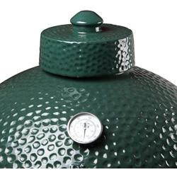 KAMaster Ceramic Damper Top for Medium Large and XLarge Big Green Egg,Dual Function Ceramic Grill Top Damper,Kamado Accessories Charcoal Grill Top Parts Replacement for Easy Grasp and Anti-Hot