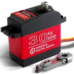 LJWRC DS3230MG 30KG Waterproof Metal Gear Digital Servo for 1/8 1/10 1/12 RC Cars (270 Degree)