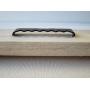 Sawtooth Picture Hangers - 100 Pack - Black Sawtooth Picture Hangers No Nail - 1 3/4 Inch Sawtooth Hangers