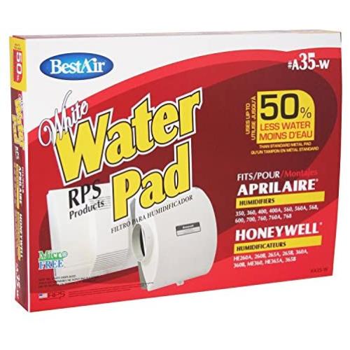 BestAir A35W Aprilaire 35 Paper Wick Waterpad, 6 Pack