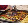 PIT BOSS PB757GD 4 Burner LP Gas Griddle, 4. 7mm Thick pre-Seasoned top, Black