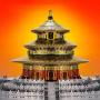 Microworld J060 Beijing Temple of Heaven Model Building Kits Toys Famous Architecture DIY 3D Metal Puzzle Jigsaw Laser Cut Brain Teaser Puzzles