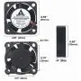 GDSTIME 25mm X 25mm X 10mm 2.5cm Small 12v Brushless Dc Mini Cooling Fan GDSTIME 25mm X 25mm X 10mm 2.5cm Small 12v Brushless Dc Mini Cooling Fan