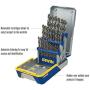 IRWIN Drill Bit Set, M35 Cobalt Steel, 29-Piece (3018002)