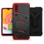 ZIZO Bolt Series Galaxy A01 Case - Black & Red