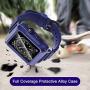 Metal Case for Apple Watch 42mm 44mm Series 6 SE 5 3 Bumper Case with Band Built-in Tempered Glass for iWatch 38mm 40mm Series 4 2 Full Protective Cover with Straps Screen Protector