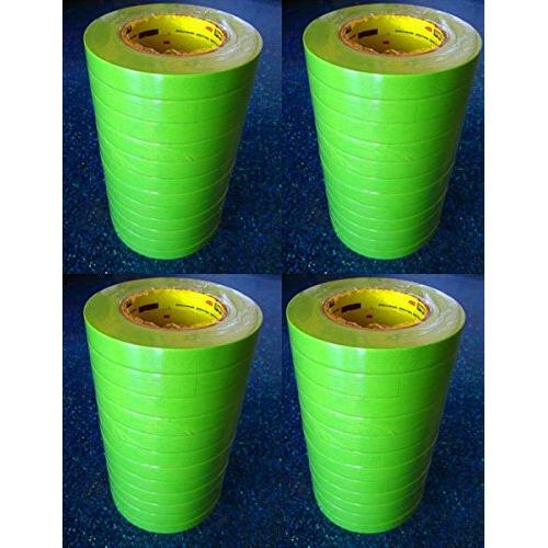 1'' - 1 Case (24 ROLLS) - 3M 26336 Green Masking Tape 1 Inch 233+