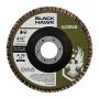 BHA Calcium Coated Flap Discs for Aluminum Type 27, 4.5'' x 7/8'' - 5 Pack (36 Grit)