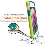 EXSEK iPhone 5/5S SE Case, Hybrid Ultra Slim 3 Color Case Shockproof [Anti-Slip] [Extra Front Raised Lip] Scratch Resistant Soft Gel Bumper Rugged Case for iPhone 5/5S (Green)