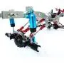 Katigan 4Pcs RC Car Metal Shock Tower Bracket Kits Shock Sbsorbers Extension Seatfor 1/16 WPL C-14/C-14K/C-24/C-24K Truck Off Road Car Parts