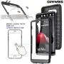 COVRWARE AEGIS Series CASE for LG V20 with Built-in [Screen Protector] Heavy Duty Full-Body Rugged Holster Armor Case [Belt Swivel Clip][Kickstand] - Black