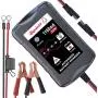 LST 12V Battery Trickle Charger Maintainer Portable Smart Float Charger for Car Motorcycle Lawn Mower SLA AGM GEL CELL WET Lead Acid Batteries LST 12V Battery Trickle Charger Maintainer Portable Smart Float Charger for Car Motorcycle Lawn Mower SLA AGM GEL CELL WET Lead Acid Batteries