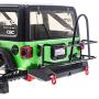 EAPTS RC Car Bumper,RC Crawler Bumper,Metal Front Rear Bumper with Led Lights for 1/10 RC Car Crawler Axial SCX10 90046 SCX10 III AXI03007 TRX4 TRX-4 Car Accessories RC Parts Kit