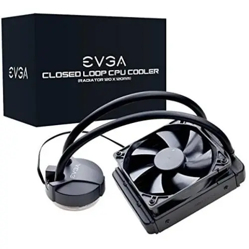EVGA CLC 120mm All-In-One CPU Liquid Cooler, 1x 120mm Fan, Intel, 5 YR Warranty, 400-HY-CL11-V1 EVGA CLC 120mm All-In-One CPU Liquid Cooler, 1x 120mm Fan, Intel, 5 YR Warranty, 400-HY-CL11-V1