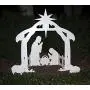 Teak Isle Christmas Outdoor Nativity Set, Yard Nativity Scene Teak Isle Christmas Outdoor Nativity Set, Yard Nativity Scene