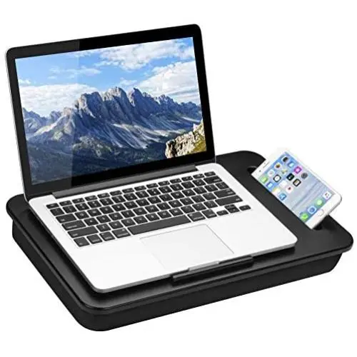 LapGear Sidekick Lap Desk - Black - Fits Up to 15.6 Inch Laptops - Style No. 44218 LapGear Sidekick Lap Desk - Black - Fits Up to 15.6 Inch Laptops - Style No. 44218