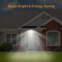 LEPOWER 35W LED Security Lights Motion Sensor Light Outdoor, 3500LM Motion Security Light, 5500K, IP65 Waterproof, 3 Head Motion Detected Flood Light for Garage, Yard, Entryways (NOT Solar Powered)