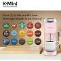 Keurig K-Mini Coffee Maker, Single Serve K-Cup Pod Coffee Brewer, 6 to 12 oz. Brew Sizes, Dusty Rose