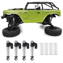 Deadbolt C10 JLU Betty Metal Suspension Shock Absorber Set for AXIAL SCX24 AXI90081 1/24 RC Car Accessories