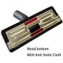 EZ SPARES 1 1/4 inch 32mm Universal Vacuum Cleaner Euro Floor Brush Head Brush Attachment For Floor and Carpet Combo Tool New Designed to Fit Hoover, Eureka, Rainbow,Kenmore,Shop VAC