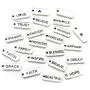 WOCRAFT 40pcs Inspiration Words Charms Craft Supplies Beads Charms Pendants for Crafting Jewelry Findings Making Accessory for DIY Necklace Bracelet (M334-40pcs) WOCRAFT 40pcs Inspiration Words Charms Craft Supplies Beads Charms Pendants for Crafting Jewelry Findings Making Accessory for DIY Necklace Bracelet (M334-40pcs)
