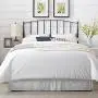 Crosley Furniture Whitney Arched Metal Headboard, King, Black Crosley Furniture Whitney Arched Metal Headboard, King, Black