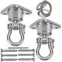 9M 2 Sets of Silent Bearing Swing Hangers,Heavy Duty 180°+360° Rotate Swing Swivel Hook, 1500LB Capacity Wooden Concrete Playground Yoga Hammock Chair Rope Punching Bag Porch Swing Sets 9M 2 Sets of Silent Bearing Swing Hangers,Heavy Duty 180°+360° Rotate Swing Swivel Hook, 1500LB Capacity Wooden Concrete Playground Yoga Hammock Chair Rope Punching Bag Porch Swing Sets