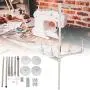 Ladieshow Sewing Machine Thread Rack Stand Holder Metal Sewing Machine Consumable Accessories(4 Thread)