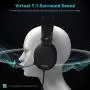 NUBWO PS4 Xbox one Headset 7.1 Surround Sound PC USB Gaming Headset with Noise Reduction Mic, Over Ear Headphones with Game&Chat Volume Controls for PC/Playstation 4/Xbox 1 NUBWO PS4 Xbox one Headset 7.1 Surround Sound PC USB Gaming Headset with Noise Reduction Mic, Over Ear Headphones with Game&Chat Volume Controls for PC/Playstation 4/Xbox 1