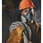 3M Rugged Comfort Half Facepiece Reusable Respirator 6503/49491, Large
