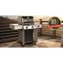 Weber, Black 65014001 Genesis II LX E-240 Natural Gas Grill, Two-Burner