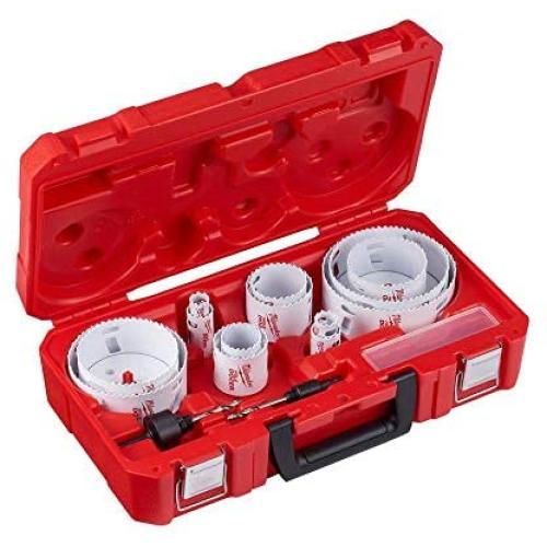 Milwaukee 21 Piece Bi-Metal All Purpose Hole Saw Kit With Case - MADE IN USA